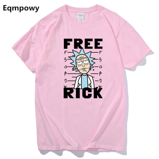 2019New Arrival Rick Morty Men's T-shirt