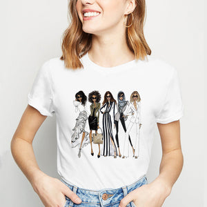 T-shirt White Cotton Vogue Women